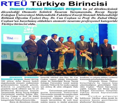 Yeni Çayeli Gazetesi